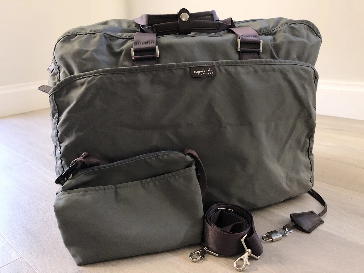 Agnes b Grey Bag Duffle Bag Men Unisex Adult eBay