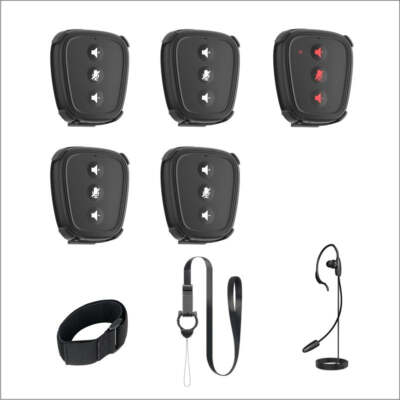 CAME-TV Nano 1.9G, A Small Digital Wireless Intercom Pod - NANO 5PCS KIT -EU