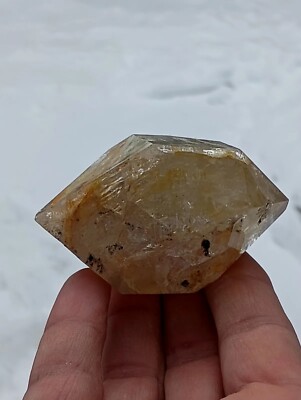 Large 6.5oz Herkimer   Golden Healer Dug From Dirty Diamond Diggers   Mine