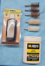 3X .410 Shotgun Bore Brushes 2 BORE MOPS BREAKFREE Wipes Hoppe's 9 Oil