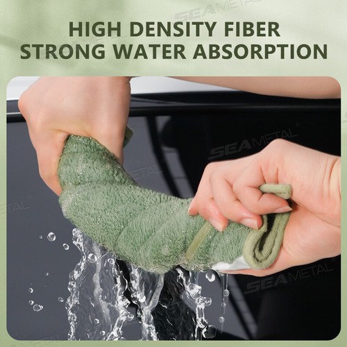 600GSM Microfiber Car Wash Drying Towel Auto Detailing Cleaning Cloth No Scratch - Picture 3 of 11