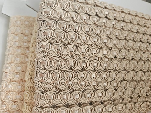 HIGH QUALITY 12 MM DECORATIVE TRIM TAPE BRAID GIMP UPHOLSTERY GIMP CORD SEWING - Picture 22 of 30