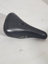 old school Velo V109 bmx bike freestyle seat black plastic