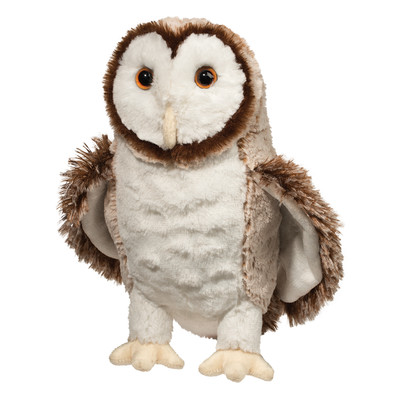 SWOOP the Stuffed BARN OWL Plush - by Douglas Cuddle Toys 767548138847 | eBay