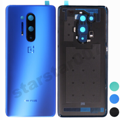 Battery Cover Rear Case Door Back Glass Lens Housing For OnePlus 8 Pro 1+8 Pro