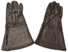 INDIAN WARS US ARMY CAVALRY BROWN LEATHER GAUNTLETS GLOVES-LARGE