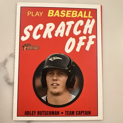 2020 Topps Heritage Minor League - Adley Rutschman - 1971 Scratch-Off #1