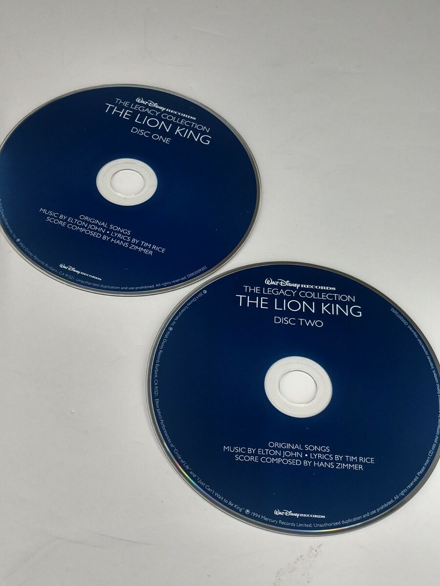 Walt Disney Records - The Legacy Collection: The Lion King Lyrics and  Tracklist