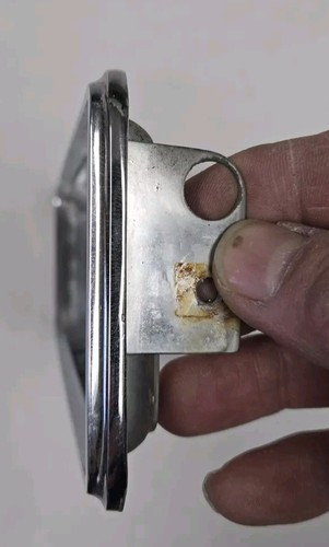 1968 Cadillac Deville Lt Front Turn Signal Marker Light Bezel OEM GM 1490831 - Picture 2 of 9