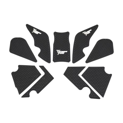 Motorrad Tankpad Aufkleber schwarz für Tenere 700 XTZ 700 XTZ 690 2019 2020 - Bild 2 von 7
