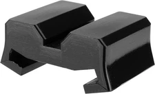 Powerbuilt All-in-One Unijack Pinch Weld Saddle Adapter, Protect Black 