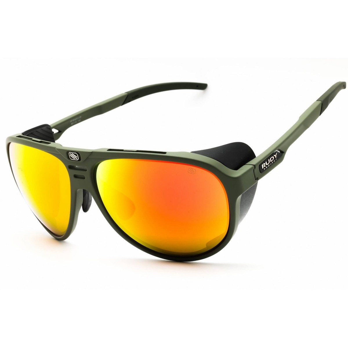 Rudy Project Unisex Sunglasses Aviator Shape Full Rim Frame