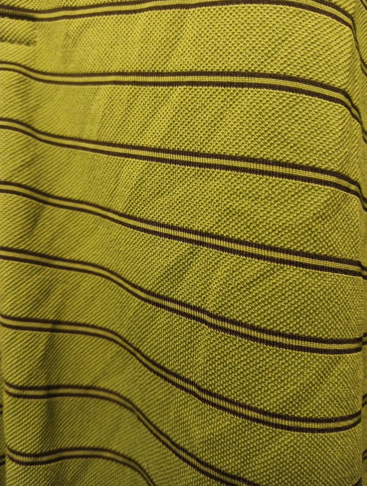 Мужские гольф-поло Top Flite размер XL в зеленую полоску. - Изображение 2 из 4