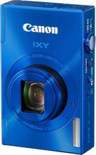 Canon IXY 3 Blue Digital Camera 10.1MP 12x Optical Zoom Tested Japan Used