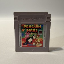 Penguin Wars Game Boy UPL Arcade Action Multiplayer Video Game Cartridge Only