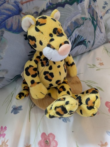 Juguete de peluche suave Nici Wild Friends Leopardo Colgador 9" RARO COLECCIONABLE con etiquetas - Imagen 3 de 10