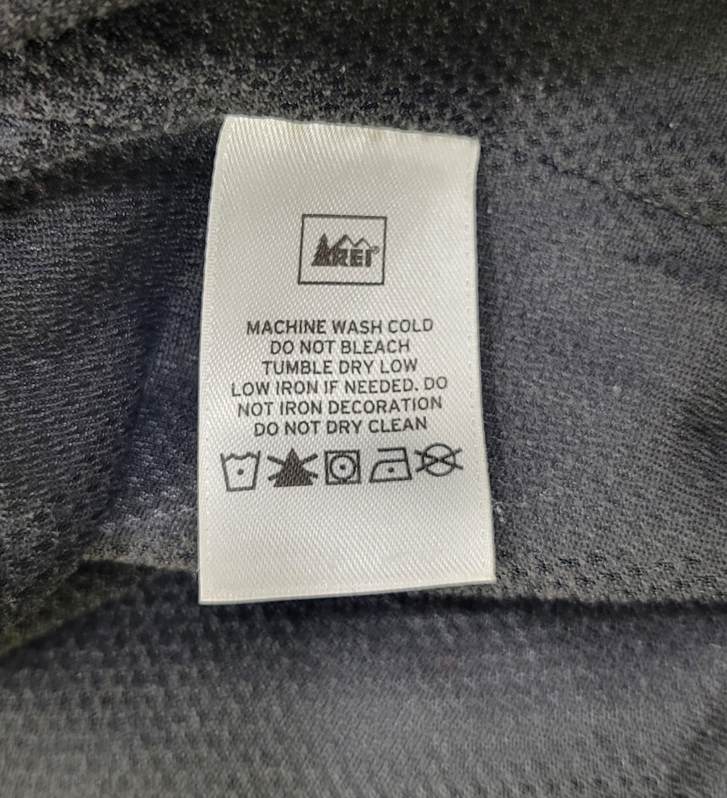 B) REI E1 Elements Men Polyester Charcoal Black J… - image 16