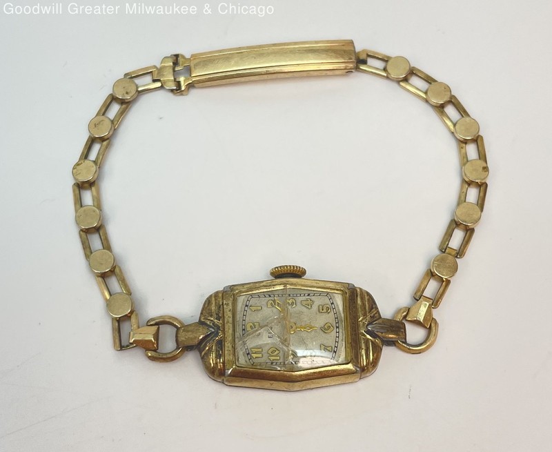 Vintage Elgin Gold-Filled 15 Jewels Ladies Watch, 11.2g