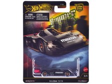 Hotwheels HRW08 Mazda 787B Prototype Race Car Black "Hammer Drop"