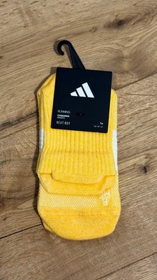 NEU: Adidas Socken Laufen/Running Gelb (RunXSPNV Socks) Größe M / EU 40-42