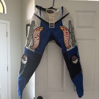 NEW Vintage Hot Wheels Race Pants By Troy Lee Designs Moto MTB BMX MX DH size 30