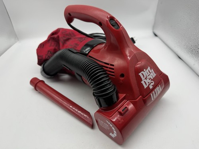 #ad Dirt Devil Ultra Hand Vac M08230C Red Handheld Vacuum Cleaner Works and Tested $22.95