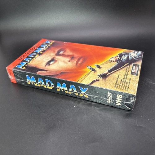 Mad Max VHS Mel Gibson 1979 Factory Sealed 1990 release - Picture 4 of 5