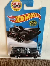 HOTWHEELS Diecast 1:64 BATMAN Series 2014 - Classic TV Batmobile BFC77 NEW