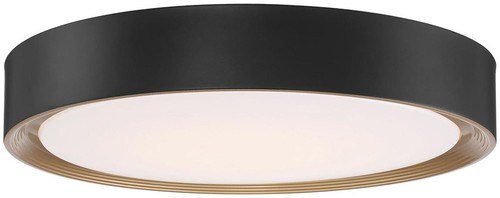 Access Lighting 49972LEDDCS Malaga 24"W LED Flush Mount Ceiling - White