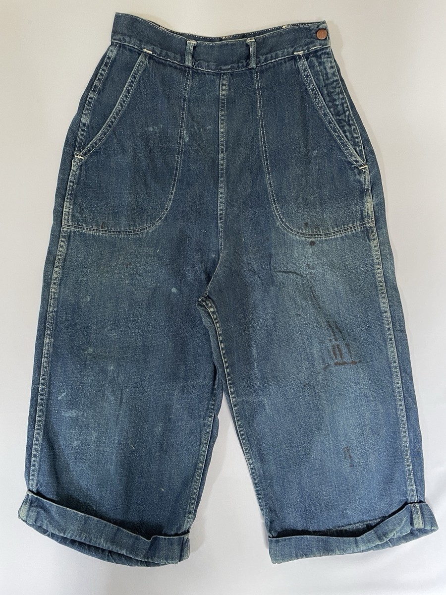 Vintage 40s 50s Stockton Of Dallas Original Ranch Wear Denim