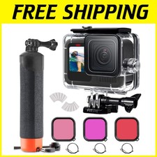 Waterproof Case for GoPro Hero 13/12/11/10/9 Black