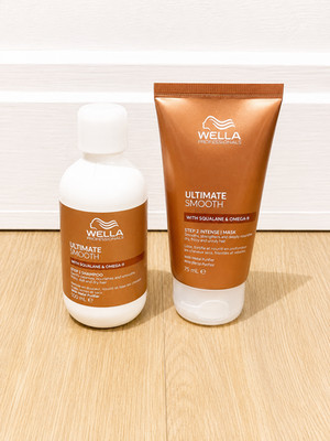 WELLA Ultimate Smooth Shampoo und Haarmaske - Reisegröße