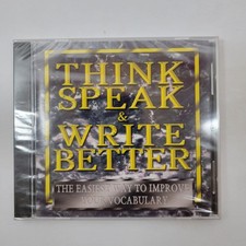 Think Speak Write Better CD Vocabulary Improvement PC New