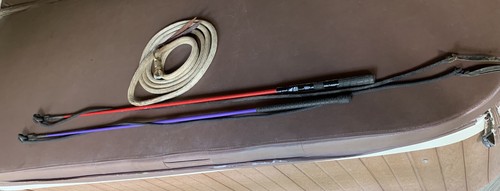 Savvy String Training 5' Noir Et Rose - Popper Pour Parelli - Éducation équine