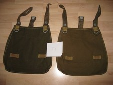 2 vecchi sacchetti sacchetti per pane borsa Wehrmacht WWII NUOVI MAI USATI Breadbag T1 antichi