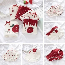 Pants 5Pack Woman Ladies Panties Printed Knickers Underwear Briefs