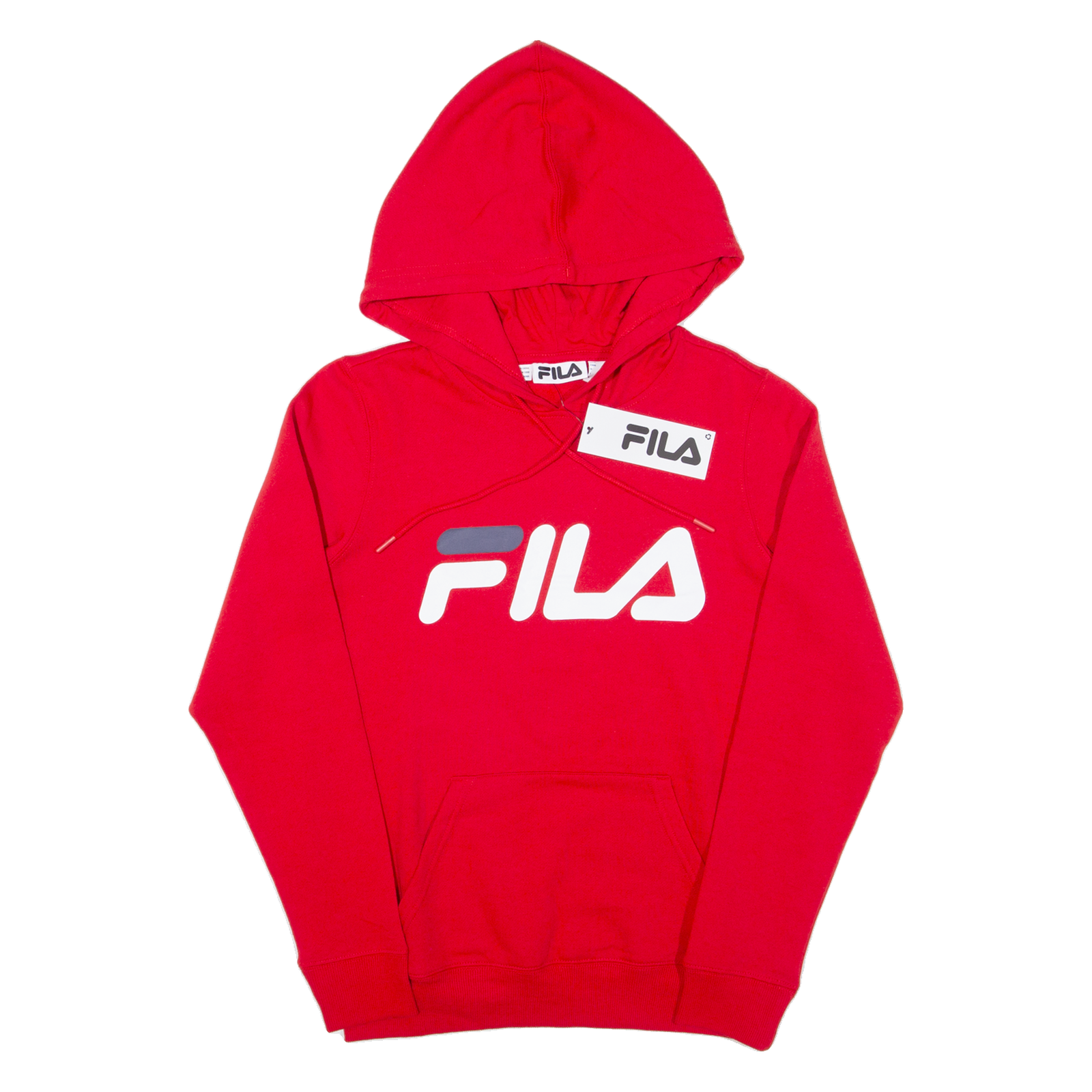 FILA Felpa donna rossa con cappuccio UK 10