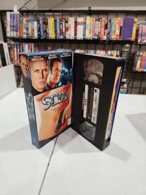 Styx 2001 VHS Peter Weller, Bryan Brown - Rare Action Thriller