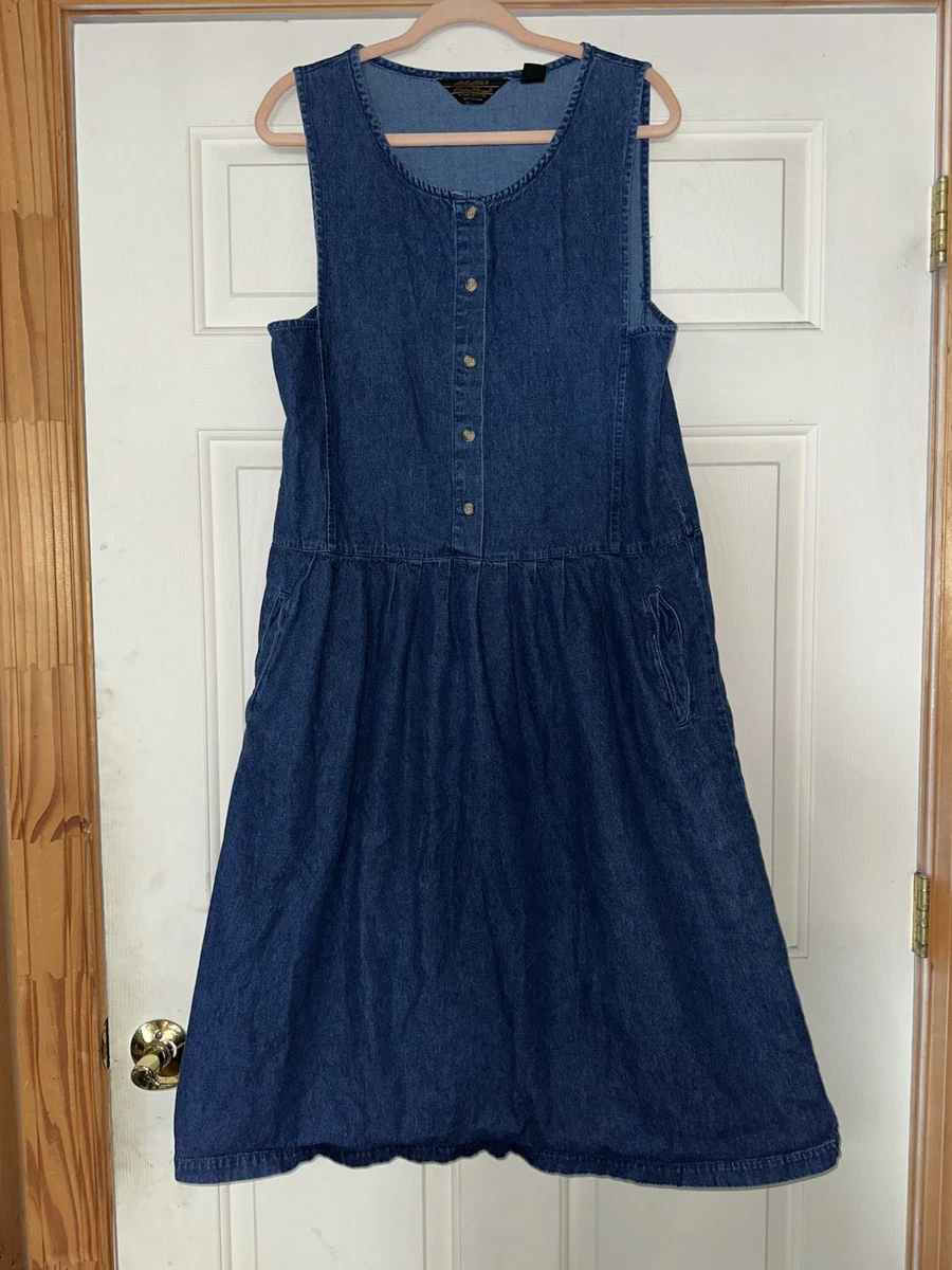 Eddie Bauer Knee Length Denim Dresses for Women for sale | eBay