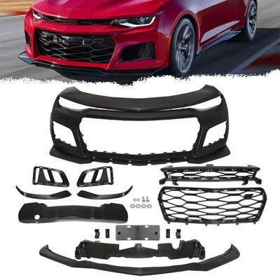 For 2019-2023 Chevy Chevrolet Camaro ZL1 Style Full Front Bumper Conversion Kit