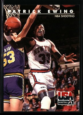Patrick Ewing 1992 SkyBox USA #26 NBA Shooting USA