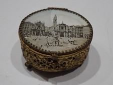 TORINO PIAZZA CASTELLO PORTAGIOIE IN METALLO DORATO VINTAGE