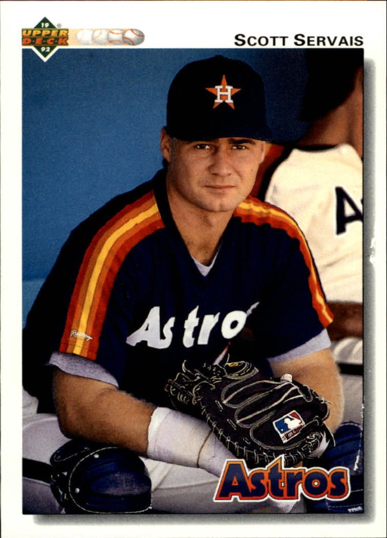 1992 Upper Deck #561 Scott Servais - BB