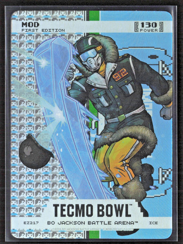 Mod Reggie White 2026 Bo Jackson Battle Arena Tecmo Bowl Endzone Battlefoil ICE