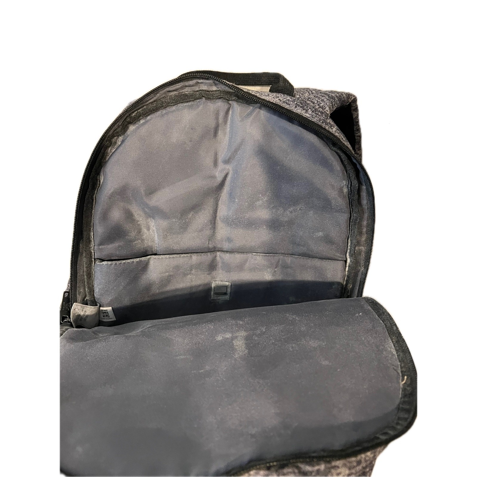 Adidas Black Gray Computer Backpack w Padded Slee… - image 4