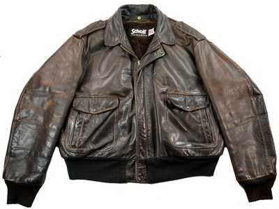 SCHOTT A-2 184SM US Vintage Piloten Bomber Lederjacke   62 2XL-3XL