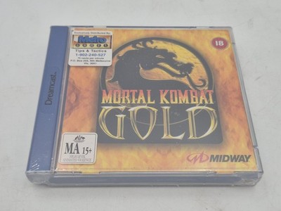 Mortal Kombat Gold - BRAND NEW SEALED - SEGA Dreamcast Video Game PAL
