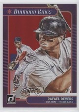 2021 Panini Donruss Diamond Kings Holo Red Rafael Devers #5 5r6
