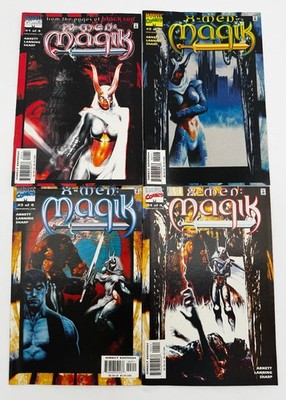X-Men: Magik #1 - #4 Complete Set Marvel Comics 2000 Dan Abnett Andy Lanning