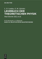 Relativistische Quantentheorie L. P. Pitajewski
